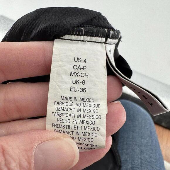 Trina Turk swimsuit womens 4 black keyhole one piece swim beach stretch sexy - Picture 4 of 6